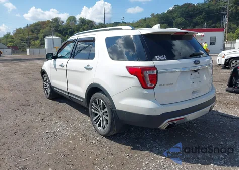 2017 Ford Explorer Platinum from USA, damaged, VIN 1FM5K8HT9HGB88089